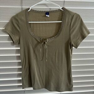 Old Navy Pointelle Top
